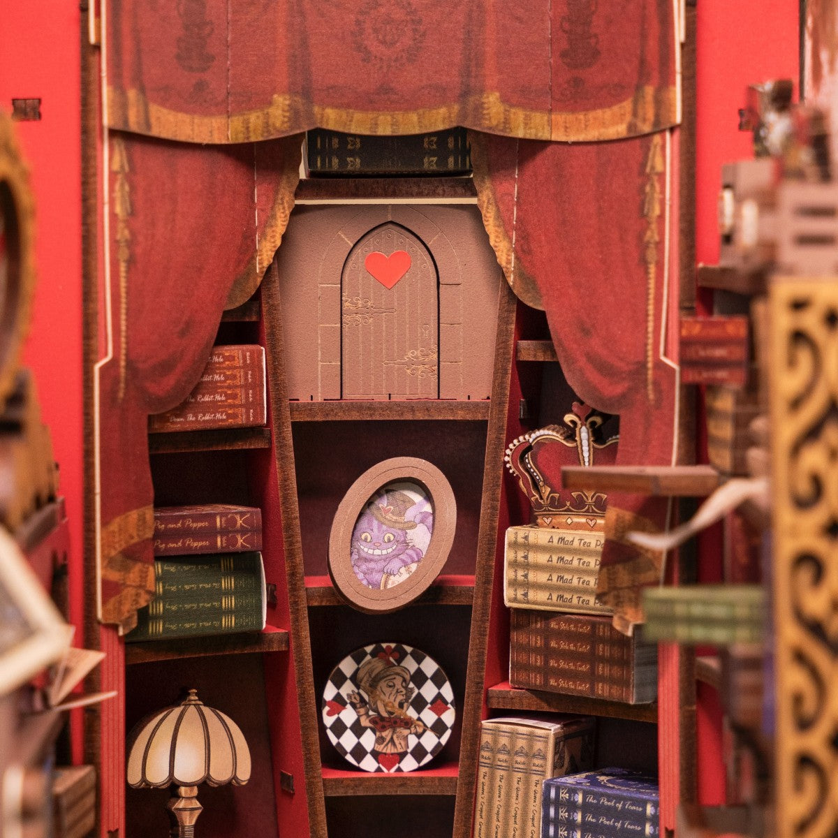 Rolife 3D-Holz-Puzzle Book Nook "Fall into Wonder"