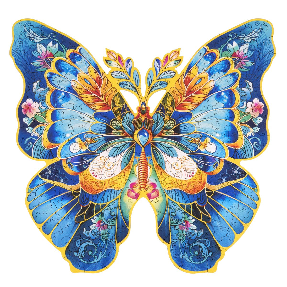 Rowood Holz-Puzzle Schmetterling / Morpho Helena