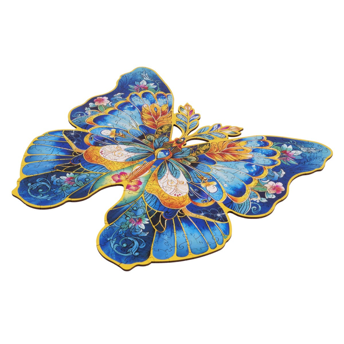 Rowood Holz-Puzzle Schmetterling / Morpho Helena