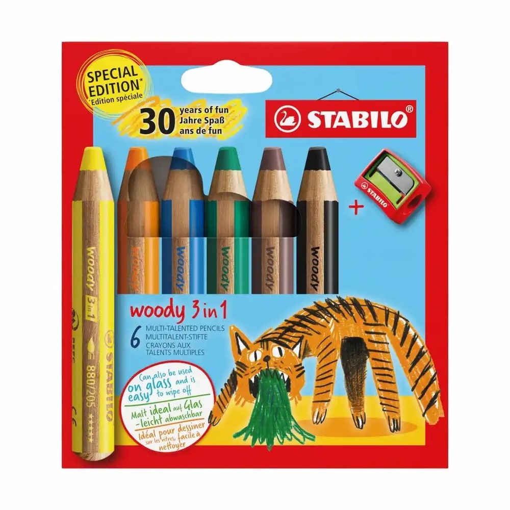 STABILO Woody 3in1 - Sonderedition Tiger