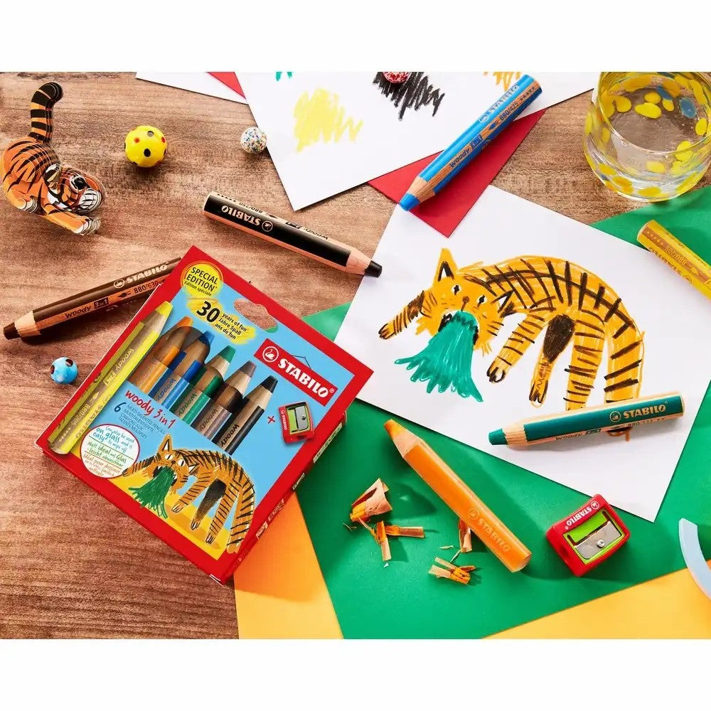 STABILO Woody 3in1 - Sonderedition Tiger