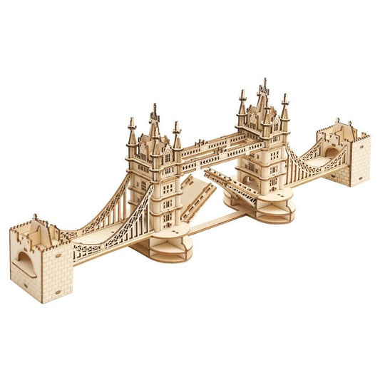 Rolife 3D-Holz-Puzzle "Tower Bridge with Lights"