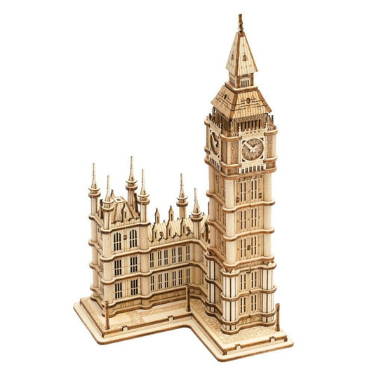 Rolife 3D-Holz-Puzzle "Big Ben With Lights"