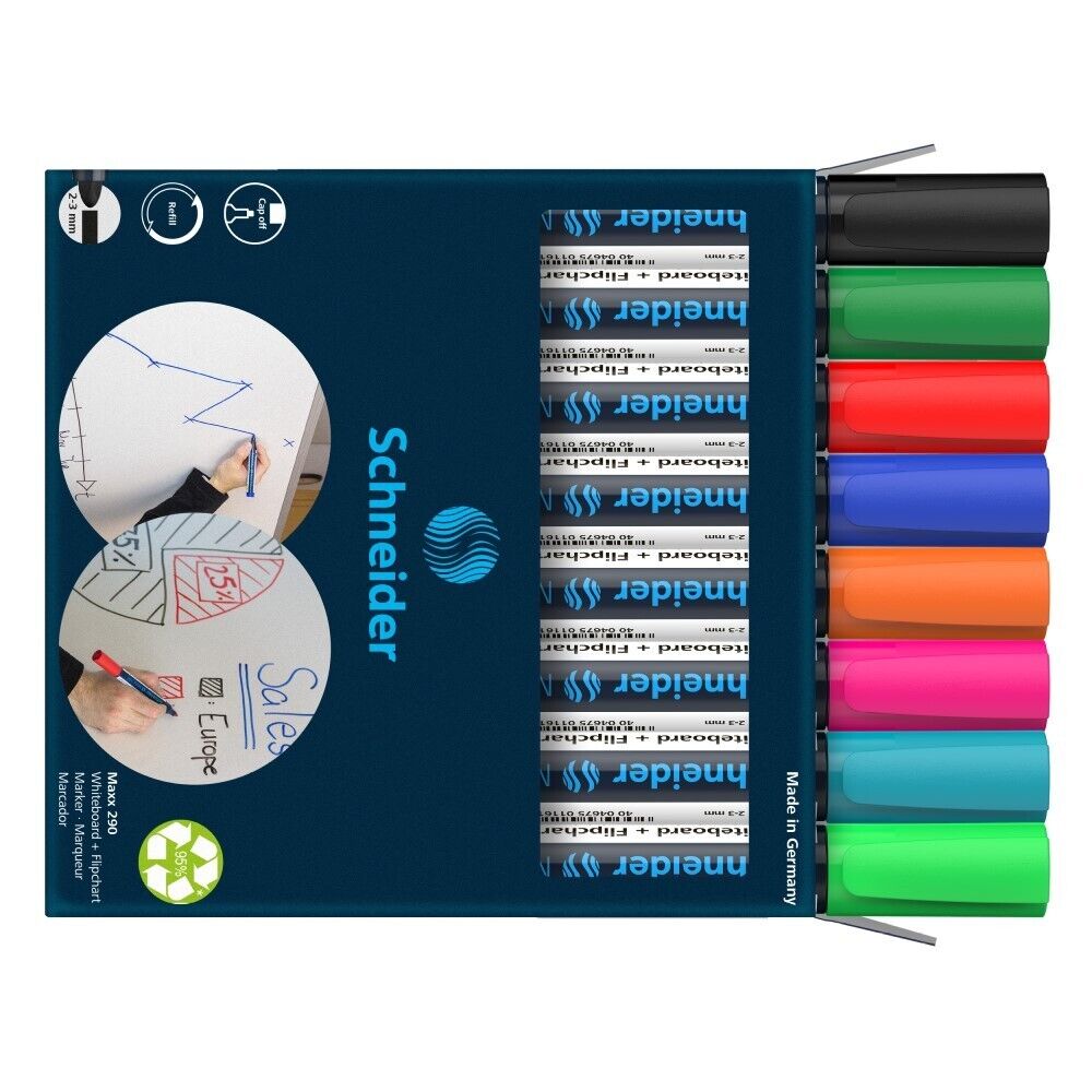 Schneider Board-Marker Maxx 290 - 8er-Set