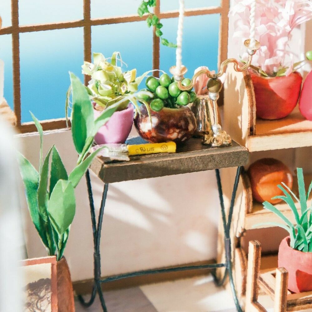 Rolife 3D-Holz-Puzzle DIY Happy Corner "Emily's Flower Shop"