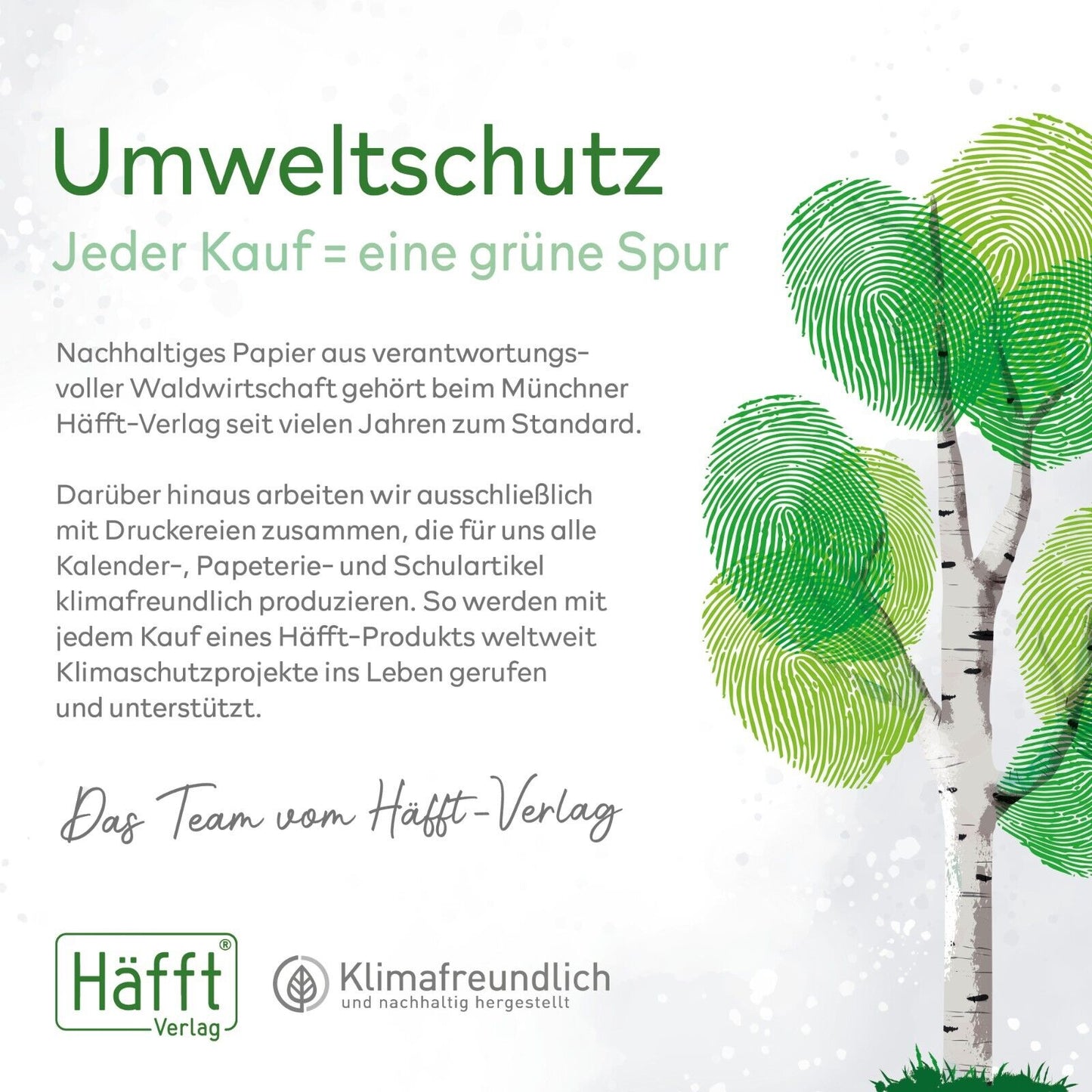 Häfft-Timer Fancy 2024/2025 / Soft Green / Häfft-Verlag