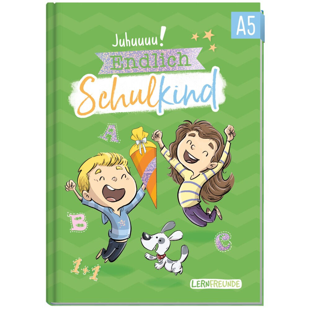 Häfft - Endlich Schulkind / A5 / Lernfreunde zur Einschulung / Grün