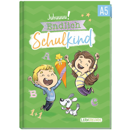 Häfft - Endlich Schulkind / A5 / Lernfreunde zur Einschulung / Grün