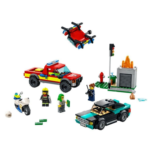 LEGO City Löscheinsatz und Verfolgungsjagd (60319)