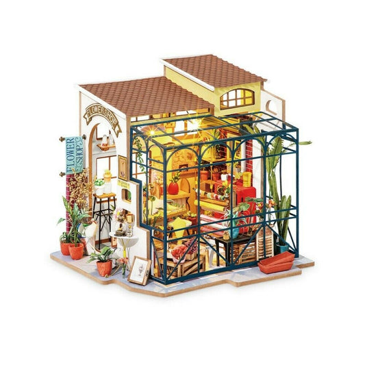 Rolife 3D-Holz-Puzzle DIY Happy Corner "Emily's Flower Shop"