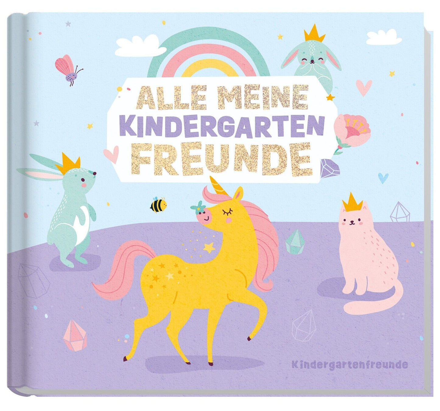 Lernfreunde Freundebuch / Kindergarten / Einhorn / vom Häfft-Verlag