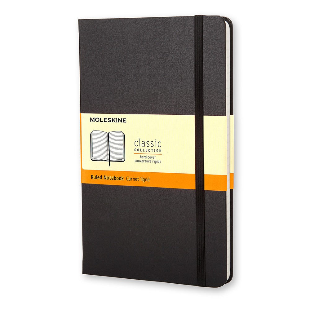 Moleskine Notizbuch Hardcover Pocket / A6 / liniert / schwarz