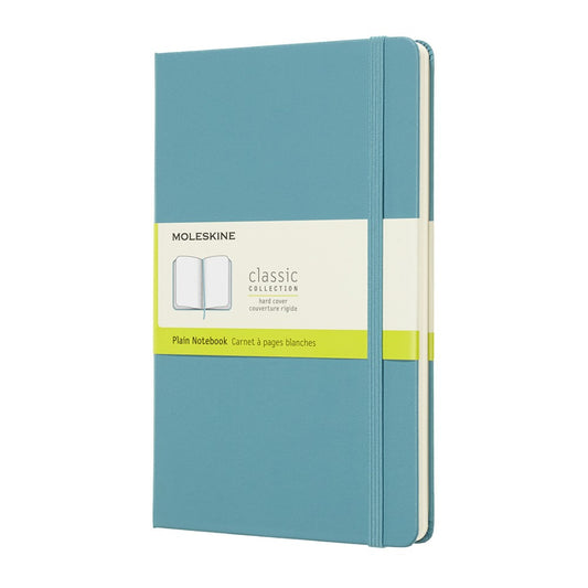 Moleskine Notizbuch Hardcover Large / A5 / blanko / riffblau