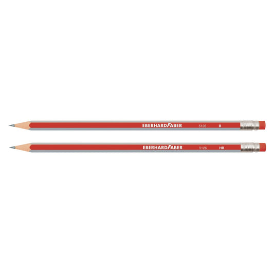 Eberhard Faber Bleistift hexagonal mit Gummitip