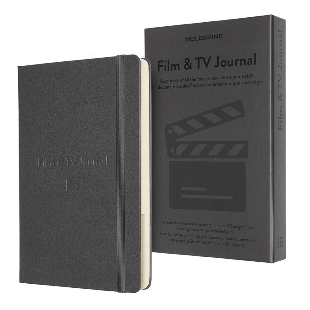 Moleskine Passion Journal Hardcover Large / A5 / Film & TV / dunkelgrau