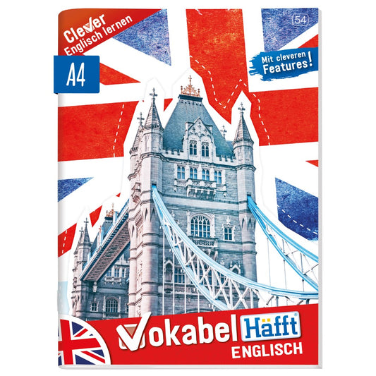 Vokabel-Häfft Englisch / A4 / 64 Seiten