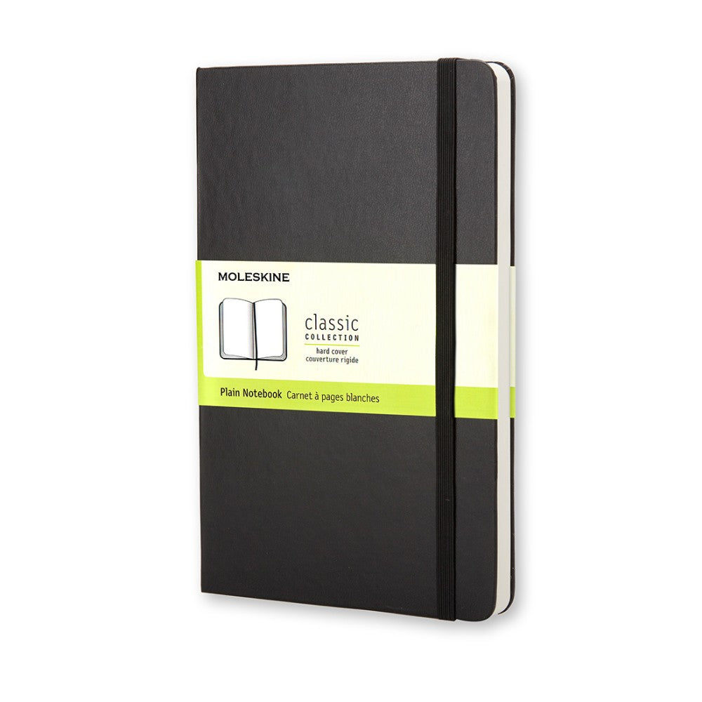 Moleskine Notizbuch Hardcover Large / A5 / blanko / schwarz