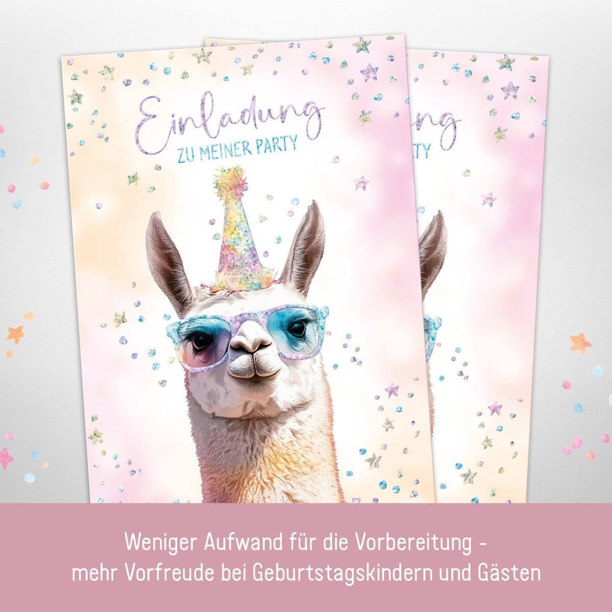 20 Einladungskarten Mit Umschlägen – Fiesta-Erinnerungen Motiv, Postkartenformat, 240 G/m² Papier, Für Geburtstag & Partys