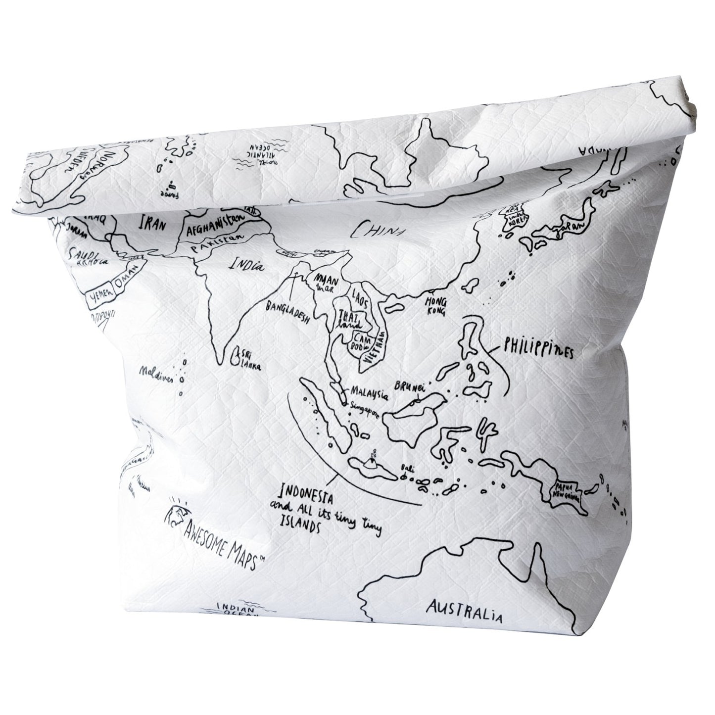 Awesome Maps Lunch Bag / Kühltasche