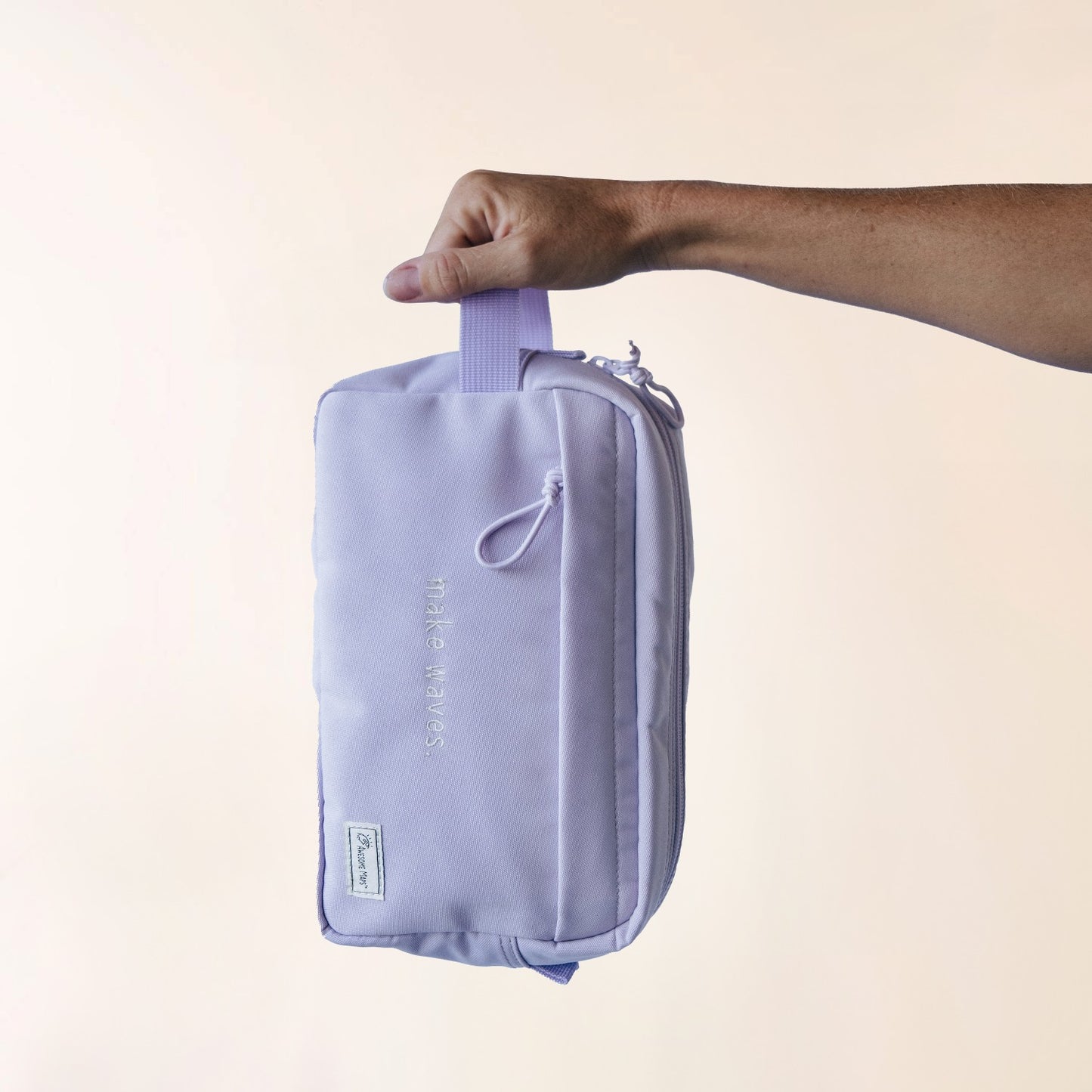 Awesome Maps Waschtasche / Kulturbeutel Lavendel