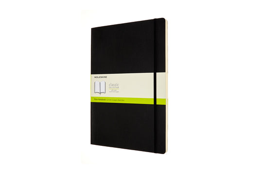 Moleskine Notizbuch Softcover / A4 / blanko / schwarz