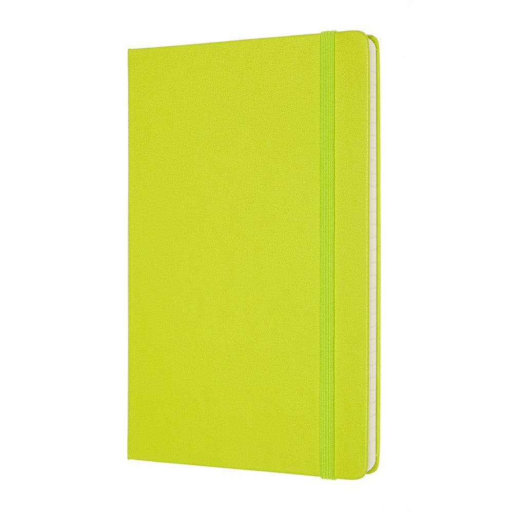 Moleskine Notizbuch Hardcover Large / A5 / liniert / limettengrün