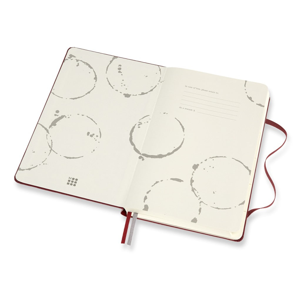 Moleskine Passion Journal Hardcover Large / A5 / Wein / dunkelrot