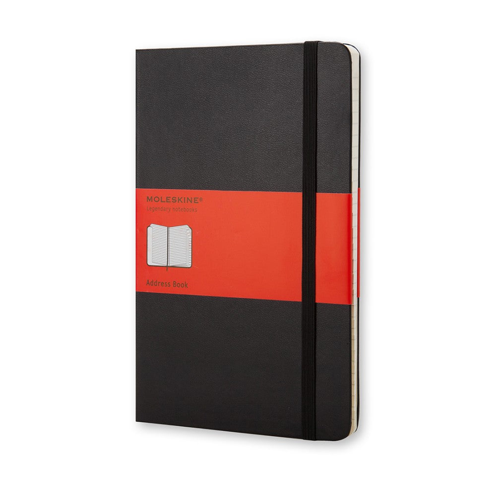 Moleskine Adressbuch Hardcover / Pocket / A6 / schwarz