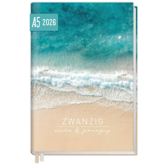 Chäff-Timer Classic 2026 / A5 / Summer Beach / Häfft-Verlag