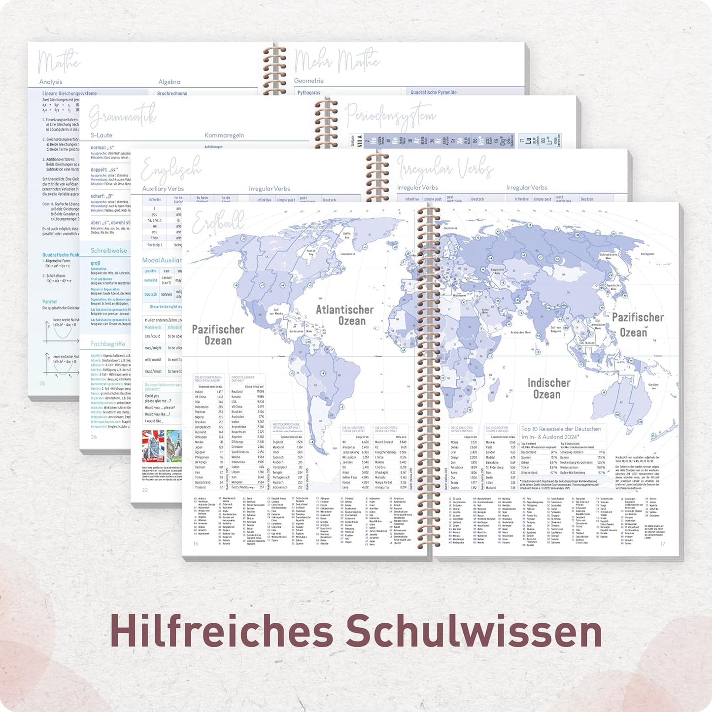 Häfft College-Timer Deluxe 2026/2027 / A5 / Life is beautiful / Häfft-Verlag