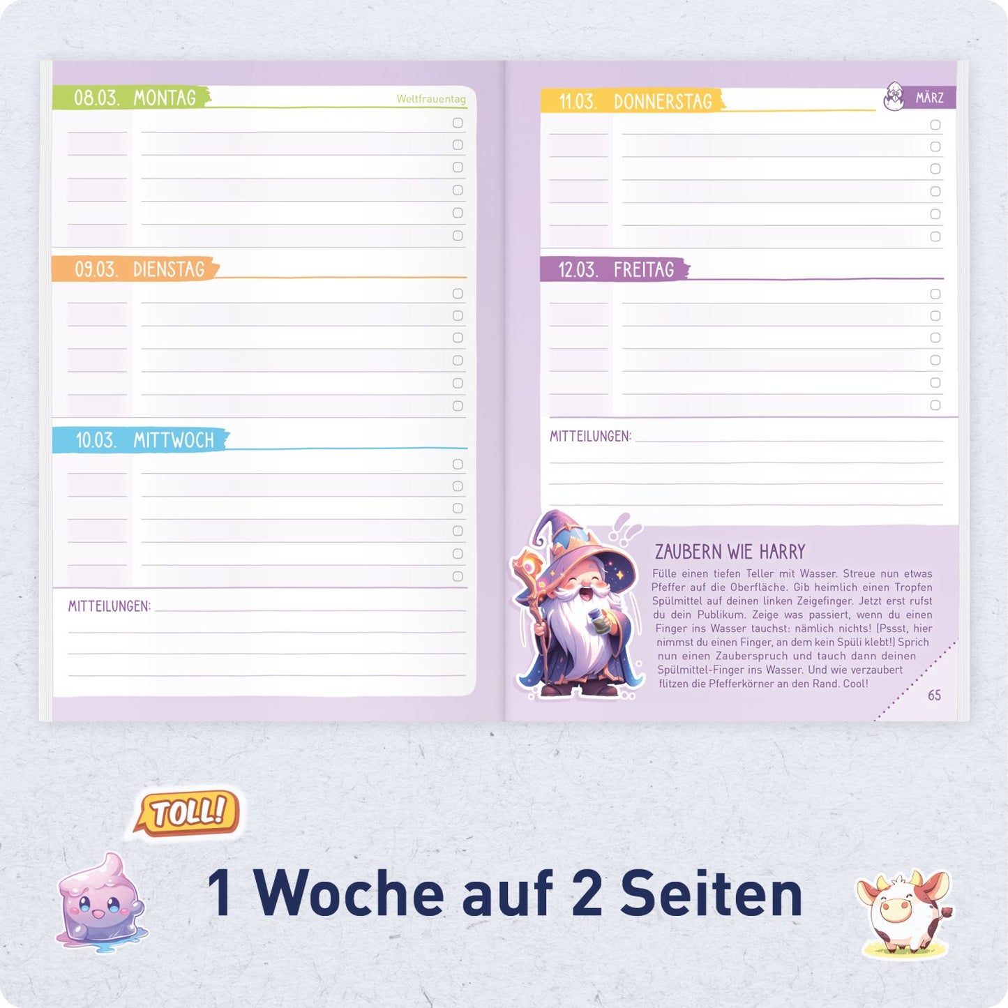 Das Grundschul-Hausaufgabenheft 2026/2027 / A5 / Gaming / Häfft-Verlag