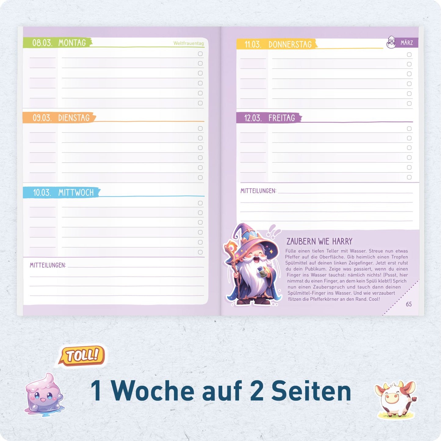 Das Grundschul-Hausaufgabenheft 2026/2027 / A5 / Lama / Häfft-Verlag