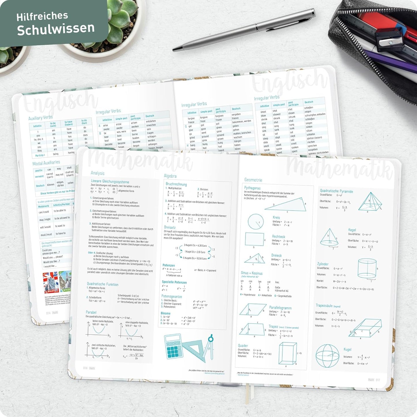 Häfft-Timer Jugendkalender 2026/2027 / A5 / Blattgold / Häfft-Verlag