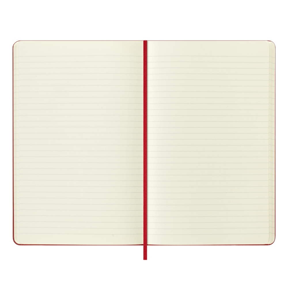 Moleskine Notizbuch Holiday-Edition rot / Hardcover / Large / Liniert