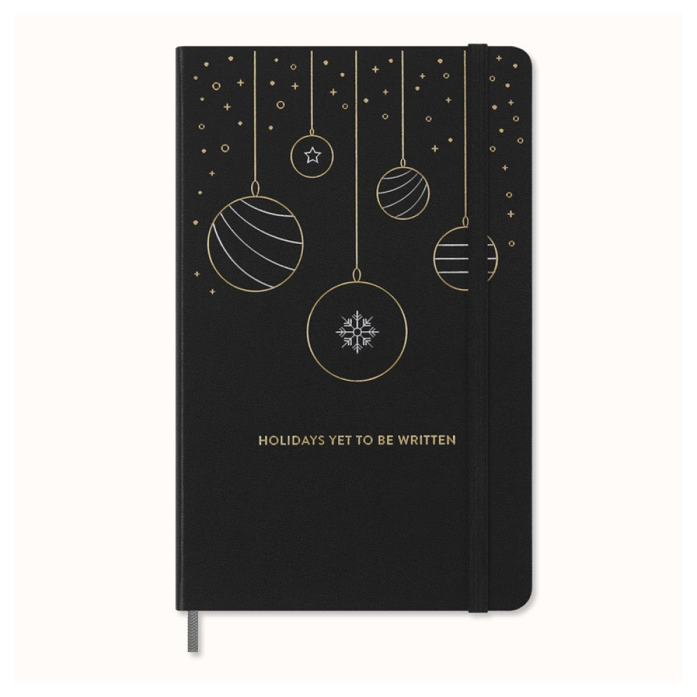 Moleskine Notizbuch Holiday-Edition schwarz / Hardcover / Large / Liniert