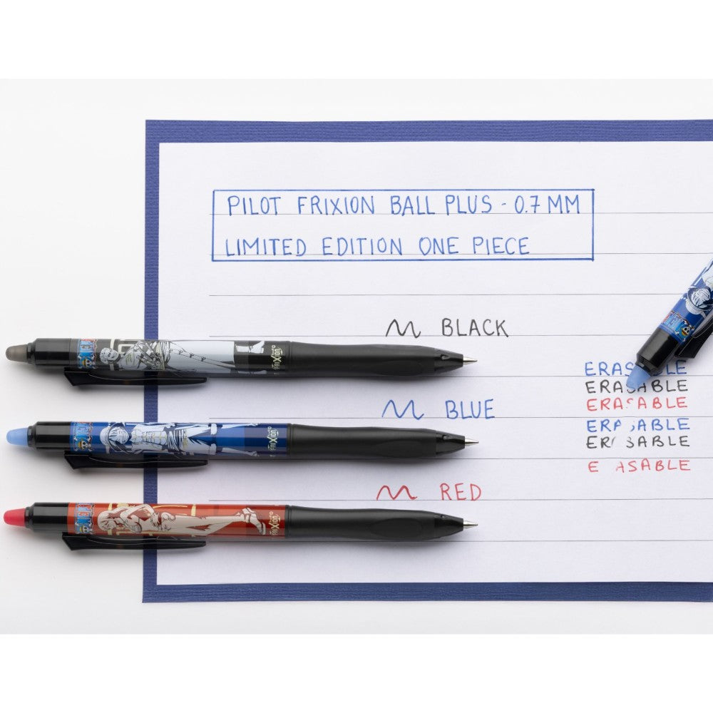 Pilot Frixion Clicker+ "One Piece" 3er-Set