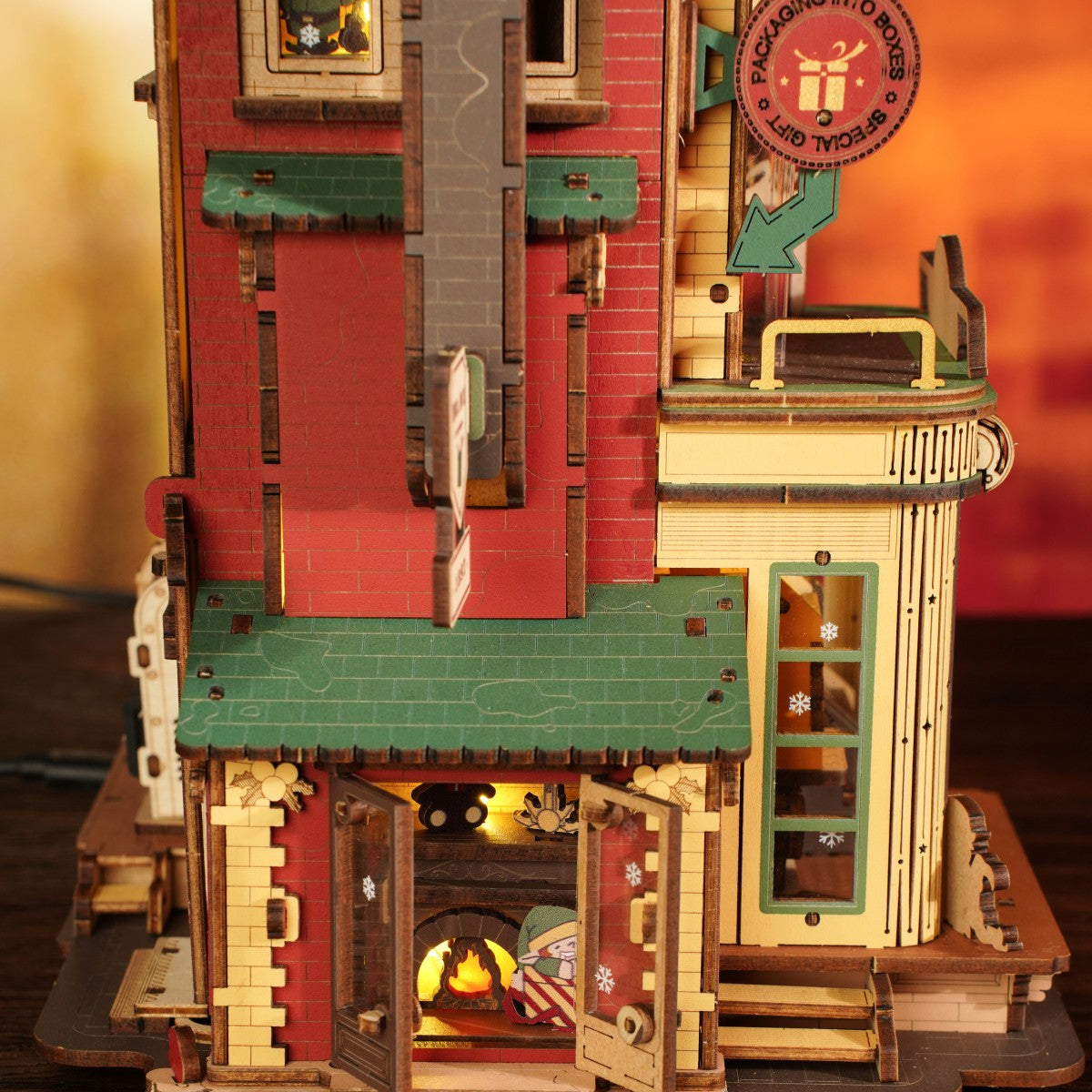ROKR 3D-Holz-Puzzle Dream Gift Factory
