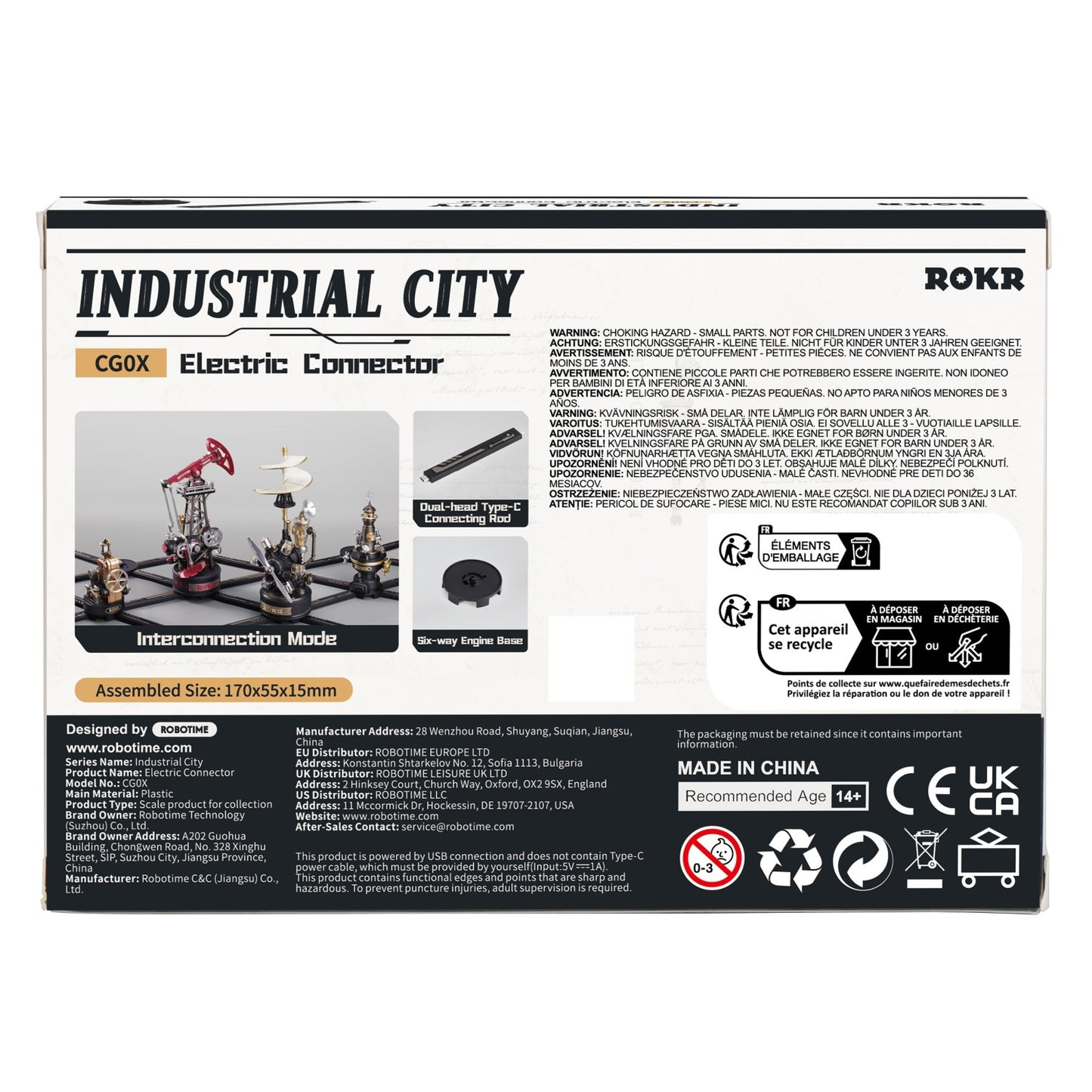 ROKR Industrial City "Electric Connector"