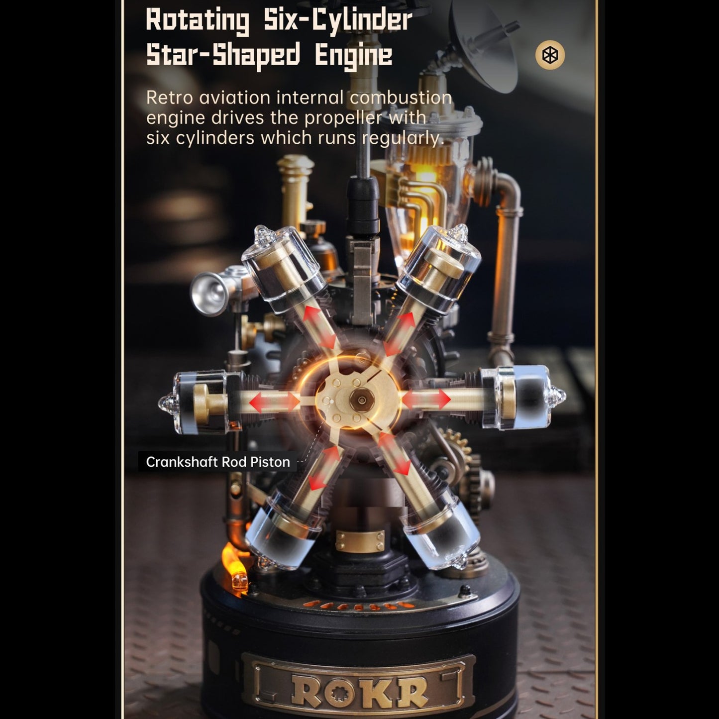 ROKR Industrial City "Da Vinci Helicopter"