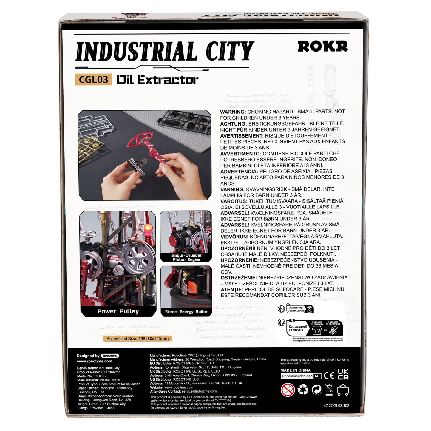 ROKR Industrial City "Oil Extractor"