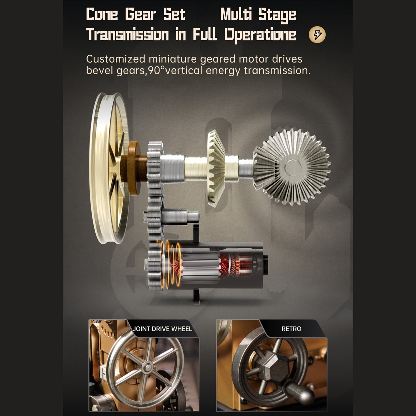 ROKR Industrial City "Morse Telegraph"