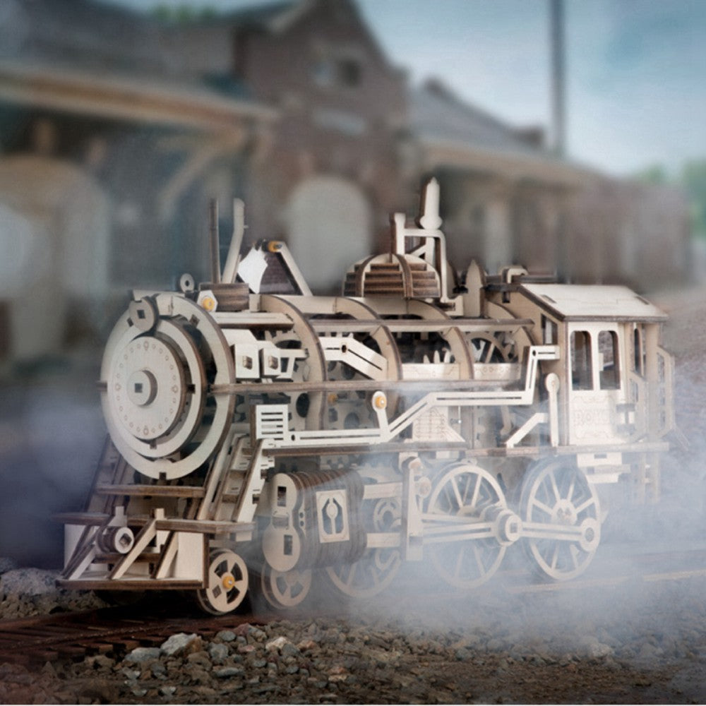 ROKR 3D-Holz-Puzzle Locomotive Modellbausatz
