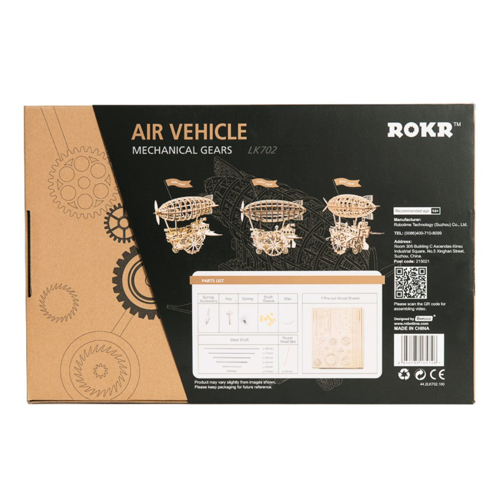 ROKR 3D-Holz-Puzzle Air Vehicle Modellbausatz