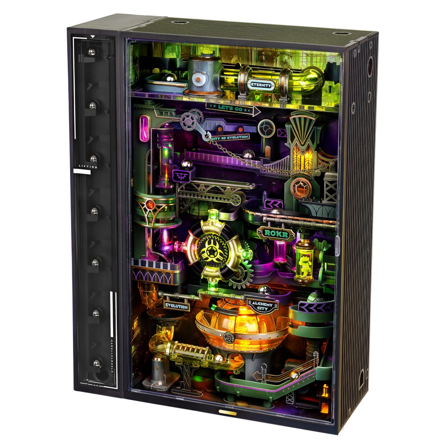 ROKR 3D-Puzzle Marble-Run "Alchemy City"