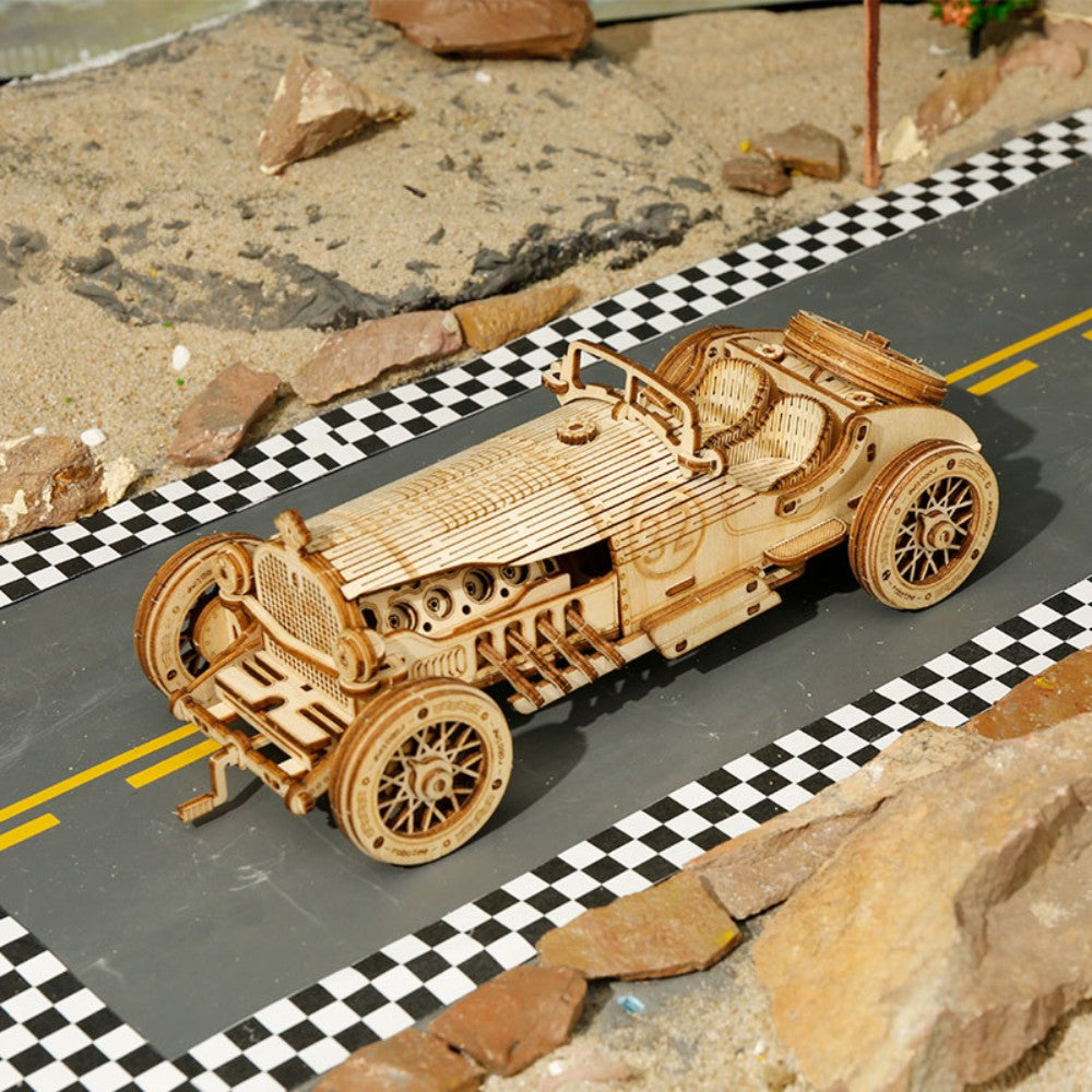 ROKR 3D-Holz-Puzzle Grand Prix Car
