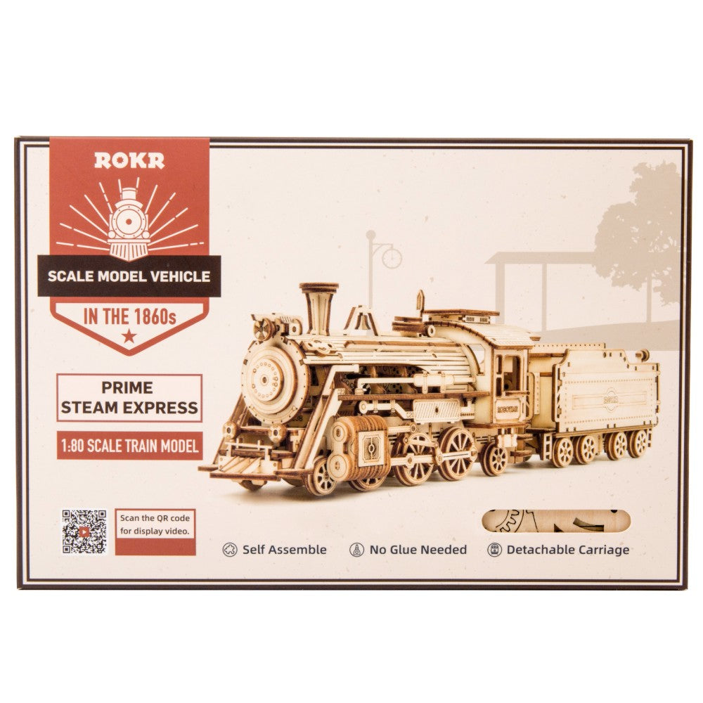 ROKR 3D-Holz-Puzzle Prime Steam Express