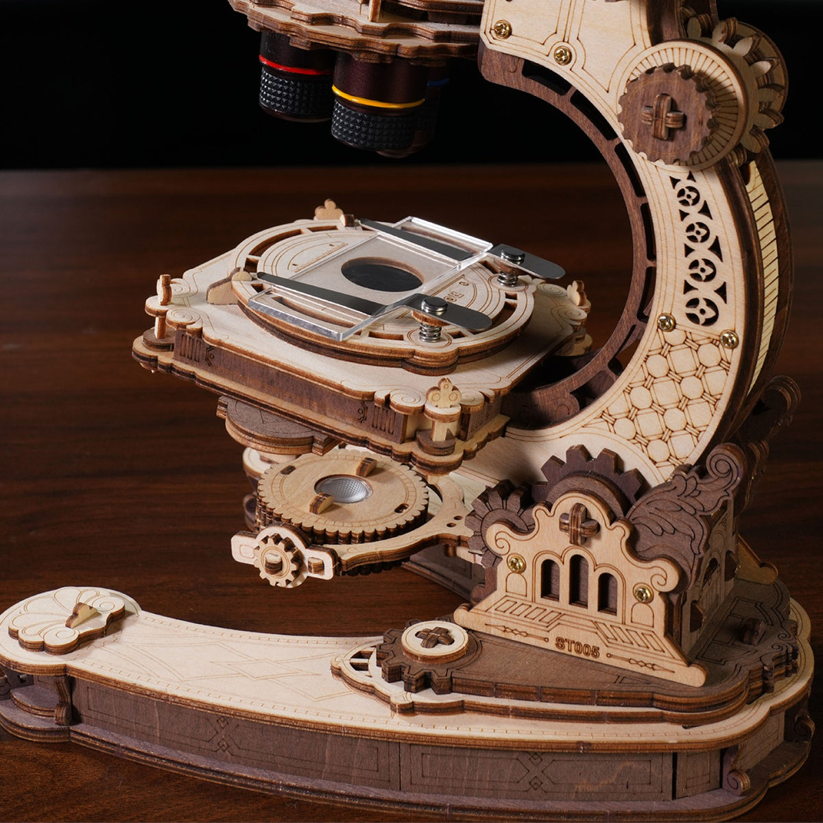 ROKR 3D-Holz-Puzzle "Mikroskop"