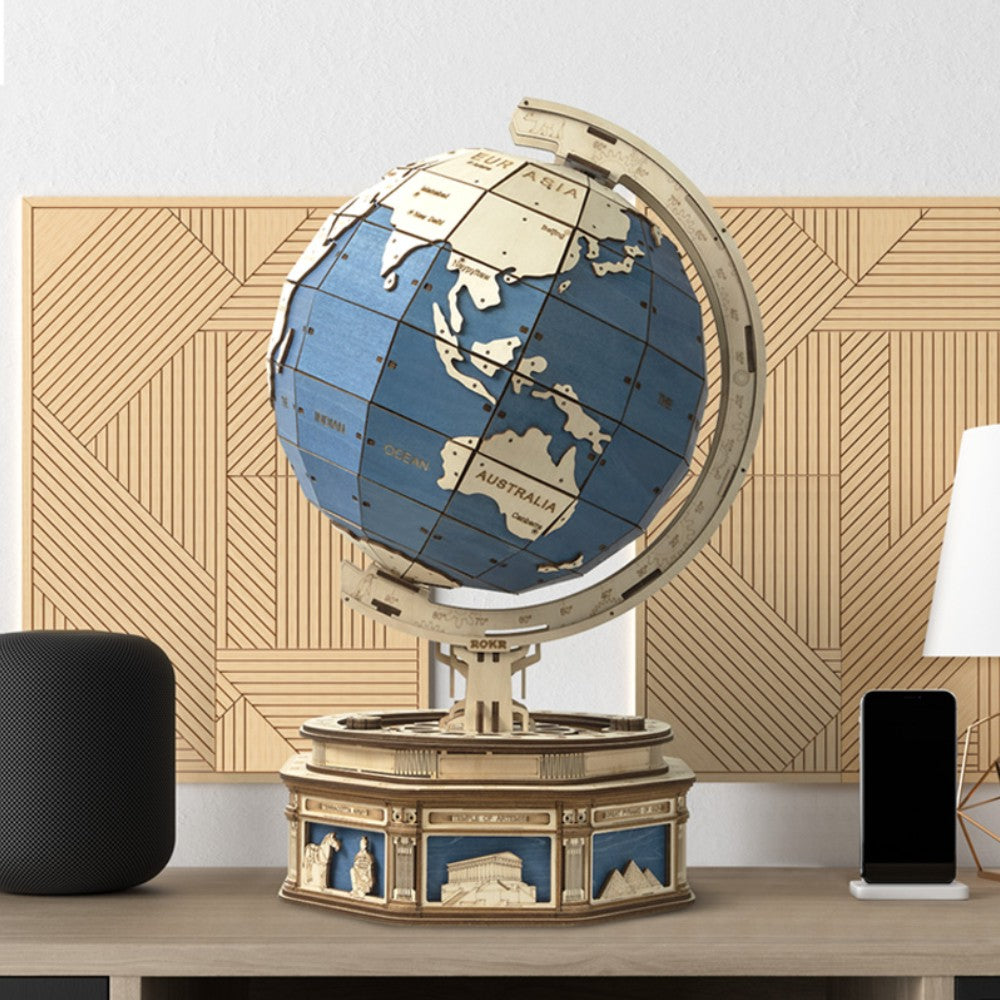 ROKR 3D-Holz-Puzzle "The Globe"