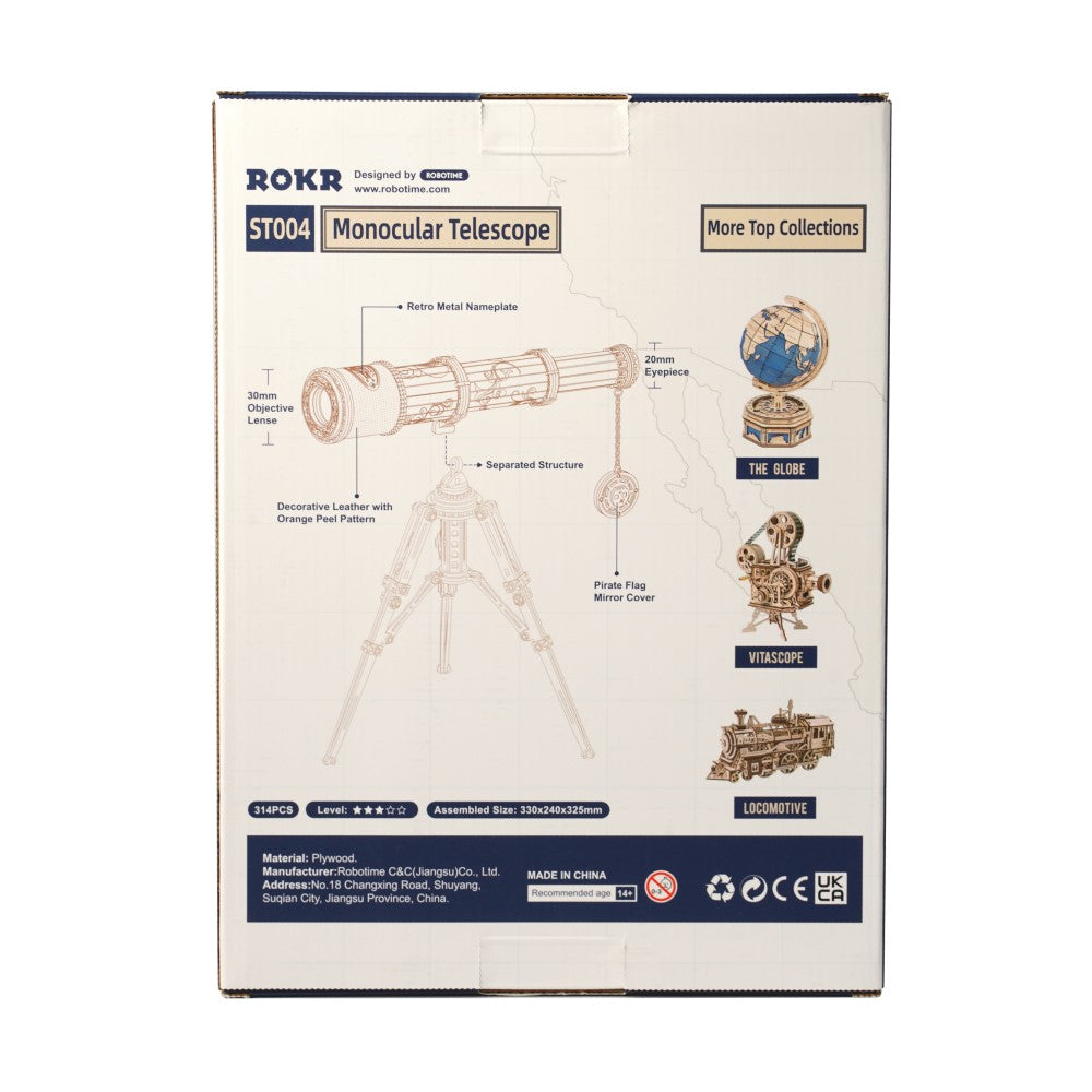 ROKR 3D-Holz-Puzzle "Monocular Telescope"