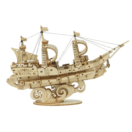 Rolife 3D-Holz-Puzzle "Sailing Ship"